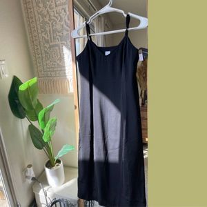 ✧ NWT ✧ MELROSE + MARKET ║  BLACK SLIP DRESS
